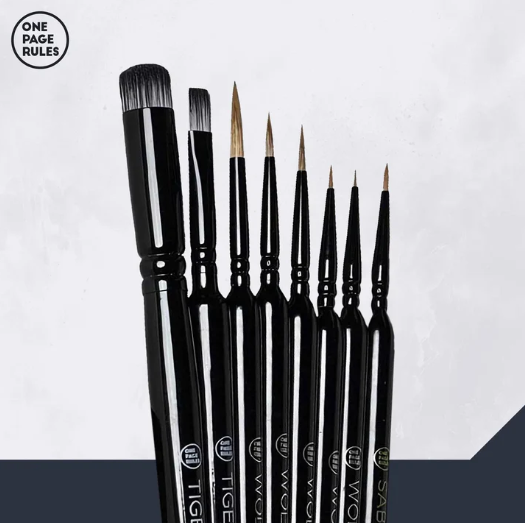 One Page Rules Brush Set