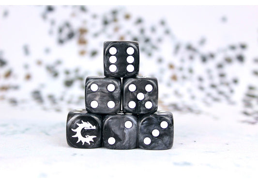 Conquest - Logo on Black Dice