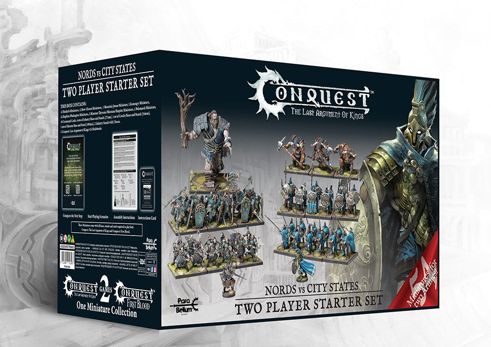 Conquest - Two Player Starter Set Nords VS City States