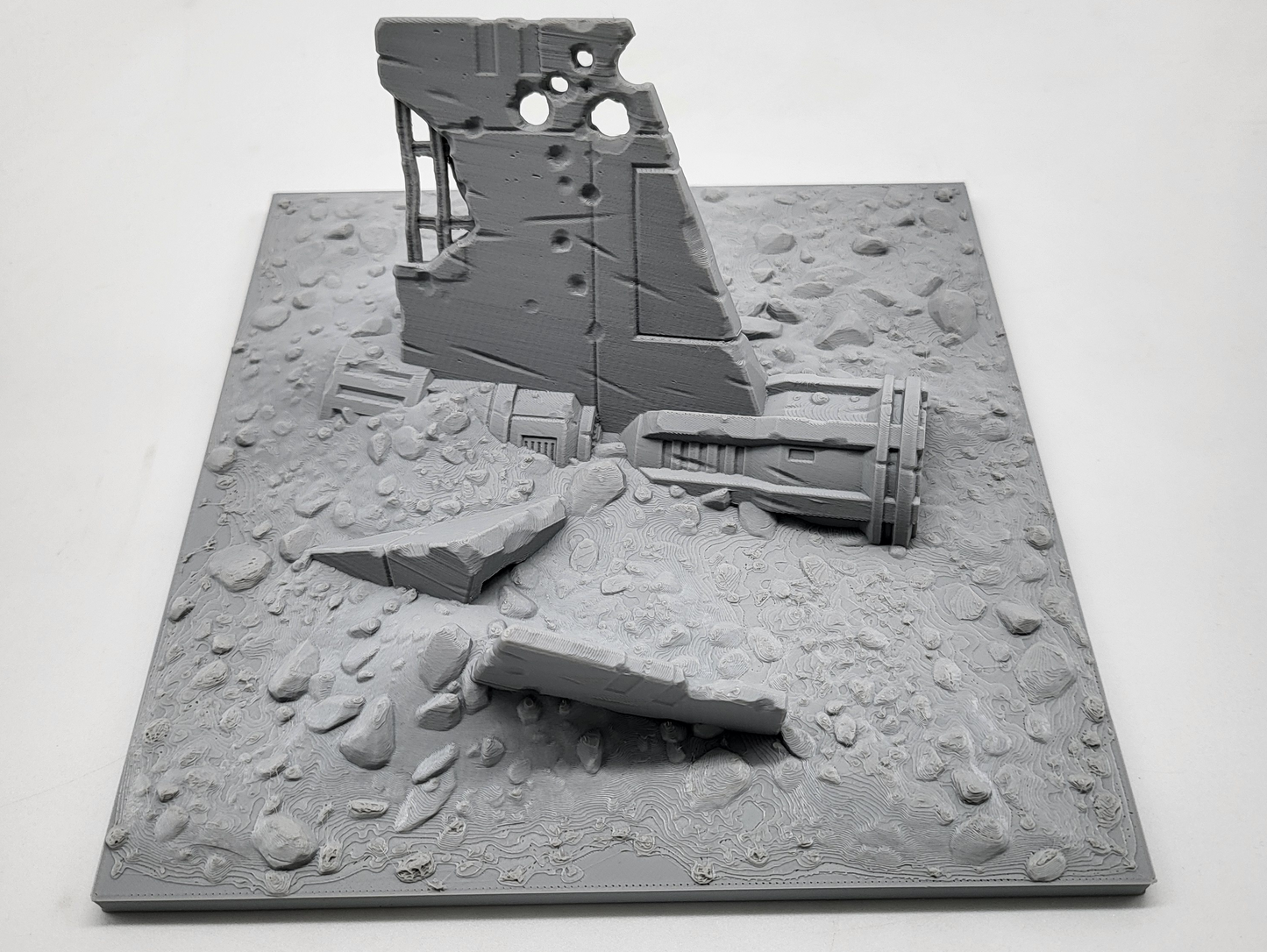 Dark Fantastic Mills – No Mans Land - Crashed Ship 2 Topper