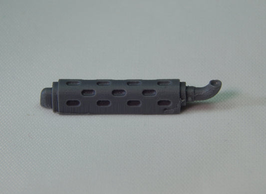 Exhaust Pipes, Small Rear-facing (4)