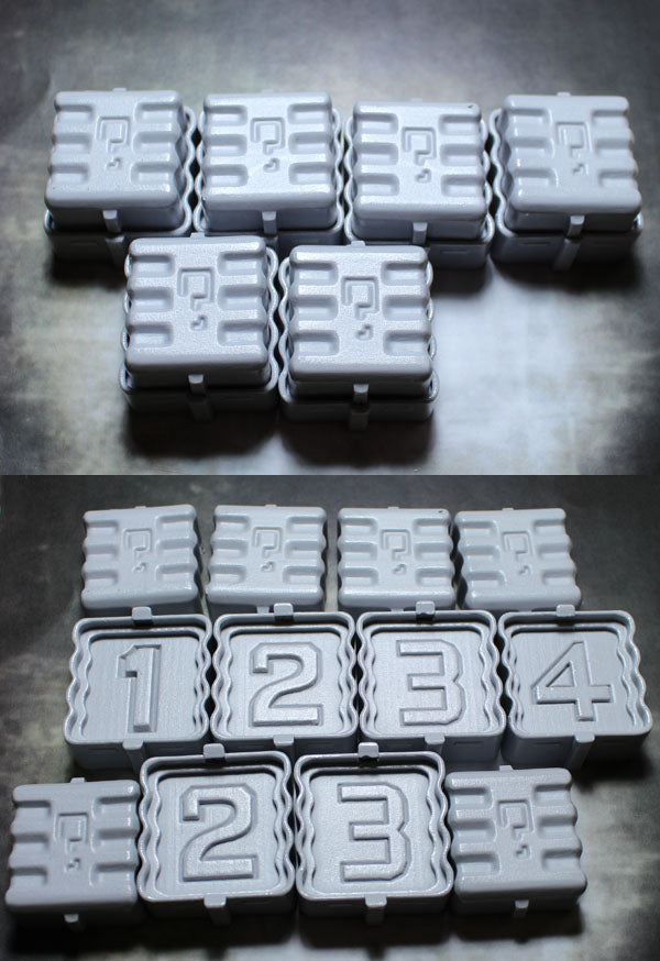 Objective Markers: Super Secret 40MM - 1,2,2,3,3, & 4