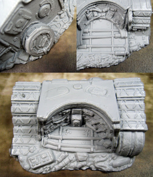 Terrain: Scrap Yard - Destroyed Tank