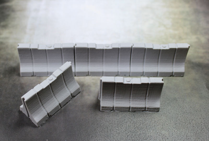 Terrain: Plastic Jersey Barriers