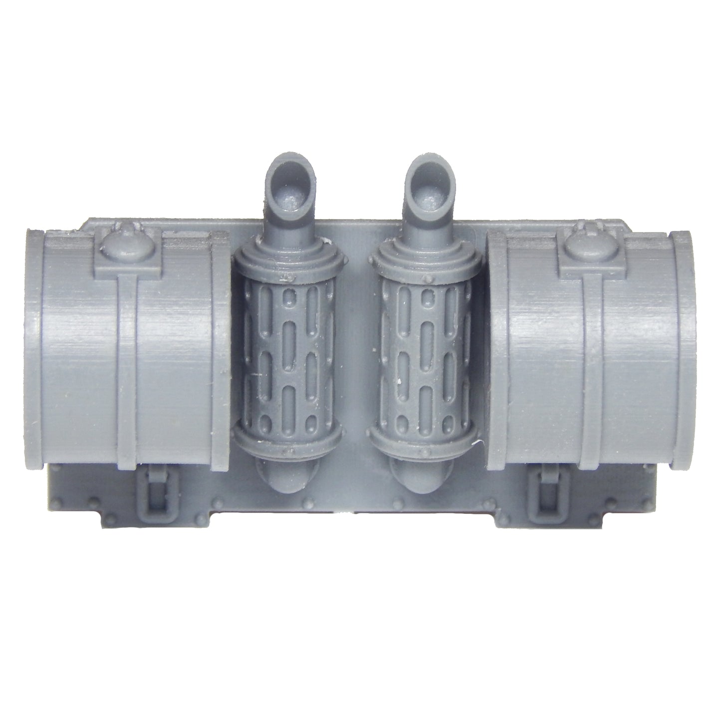 Rear Engine Plate with Fuel Tanks B