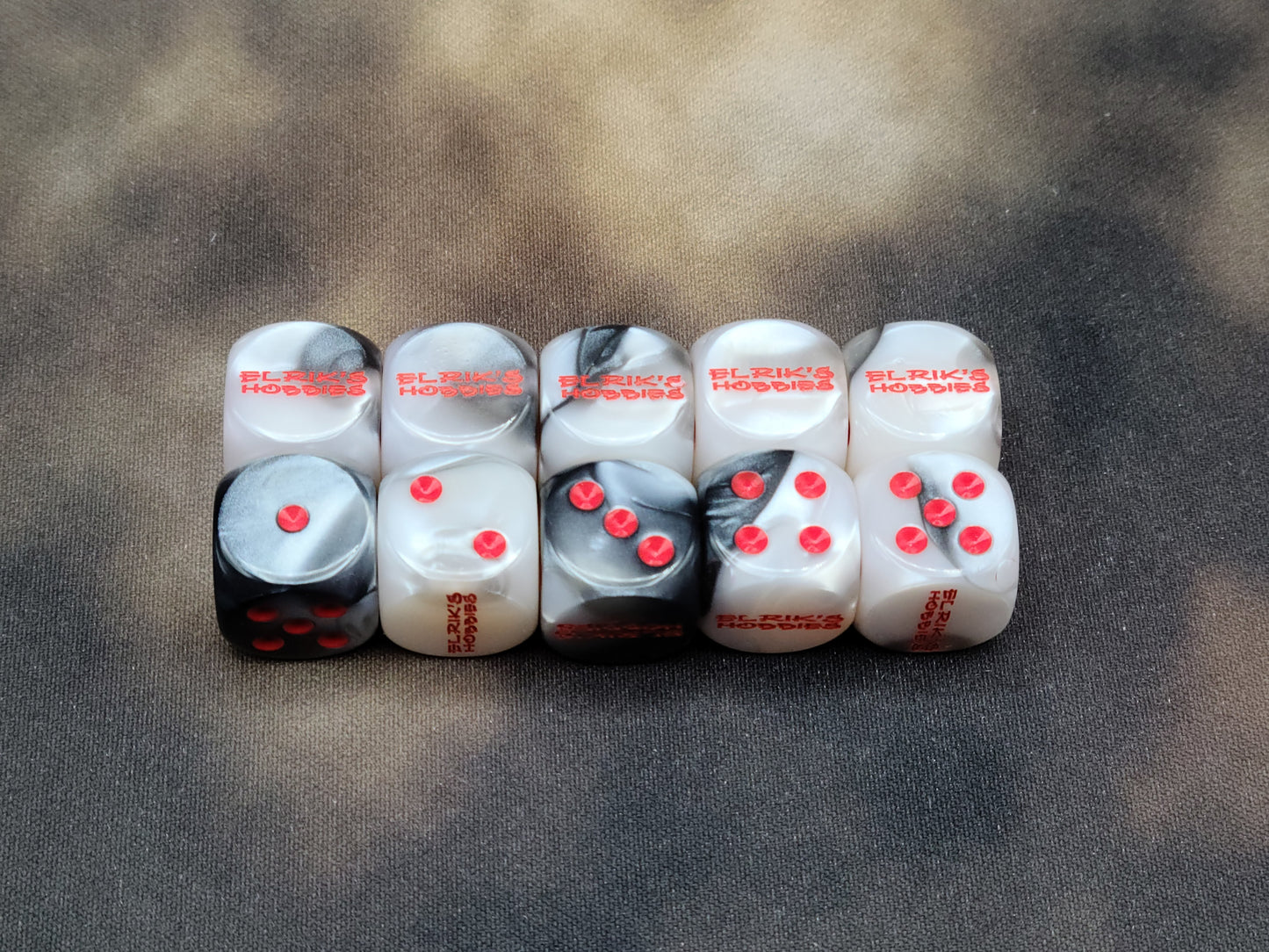 Elrik's Hobbies Dice (10) D6