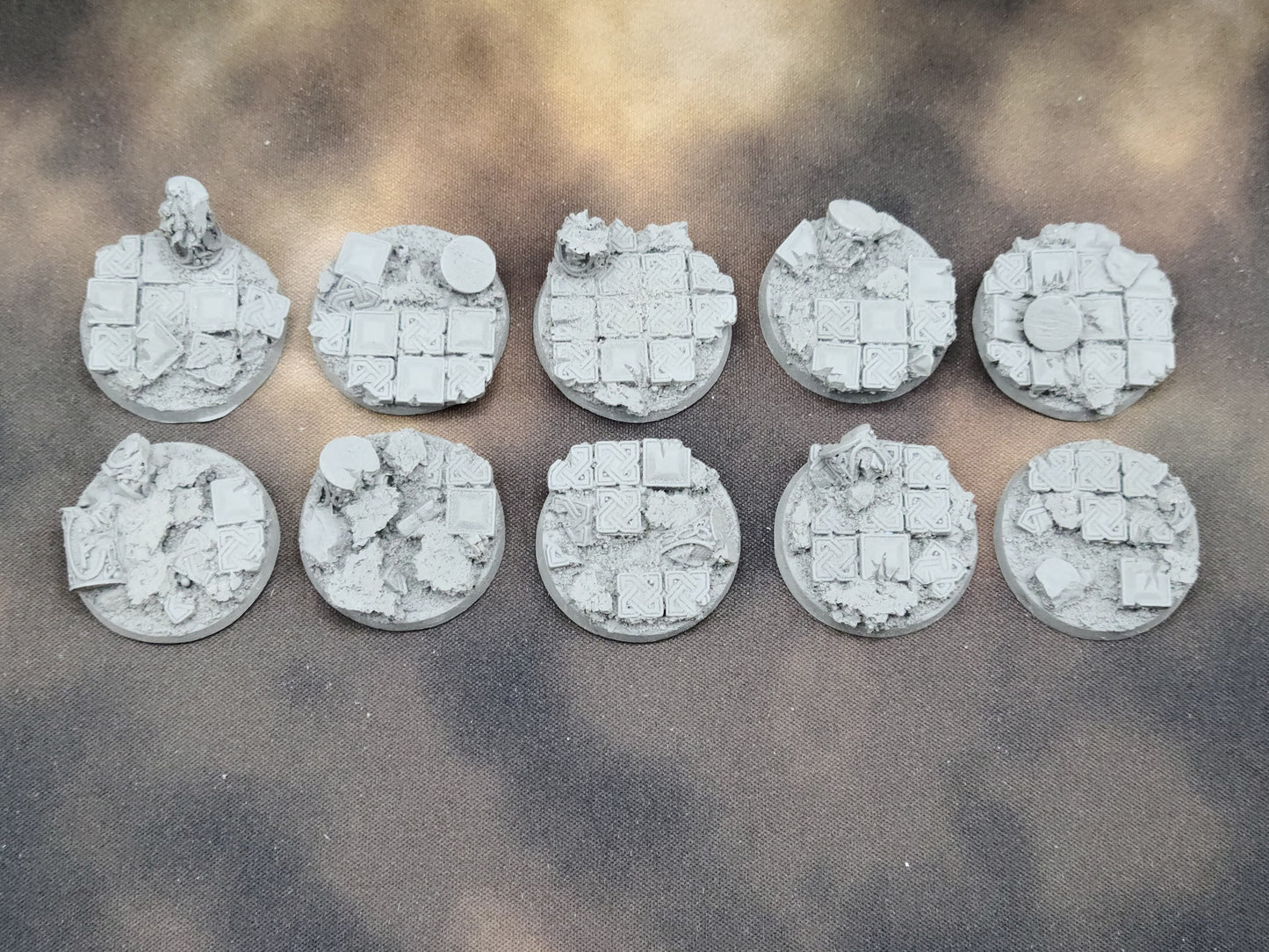 Celtic Ruins - Round Bases