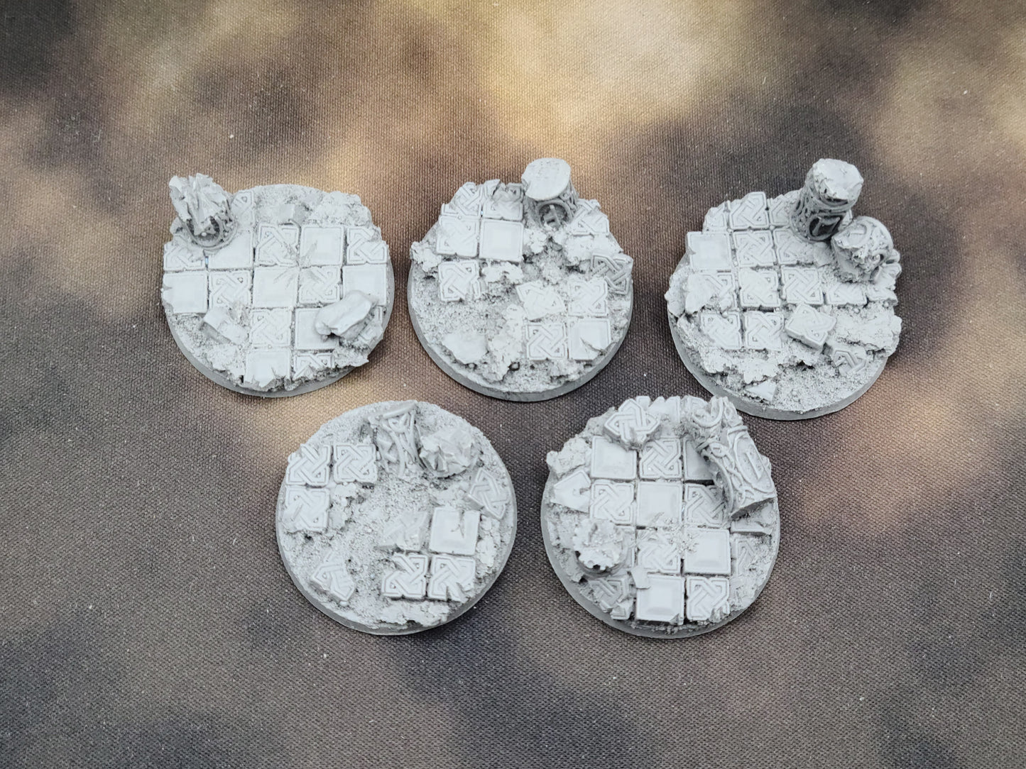 Celtic Ruins - Round Bases