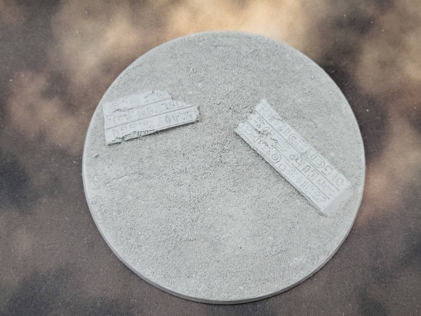 Egyptian Ruins Round Bases