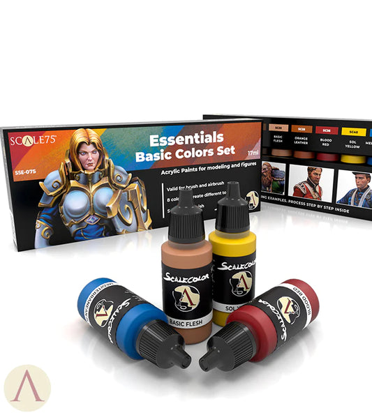 Scale75 Essentials Basic Colors Paint Set