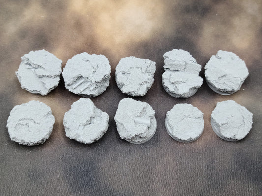 Fractured Pavement Round Bases