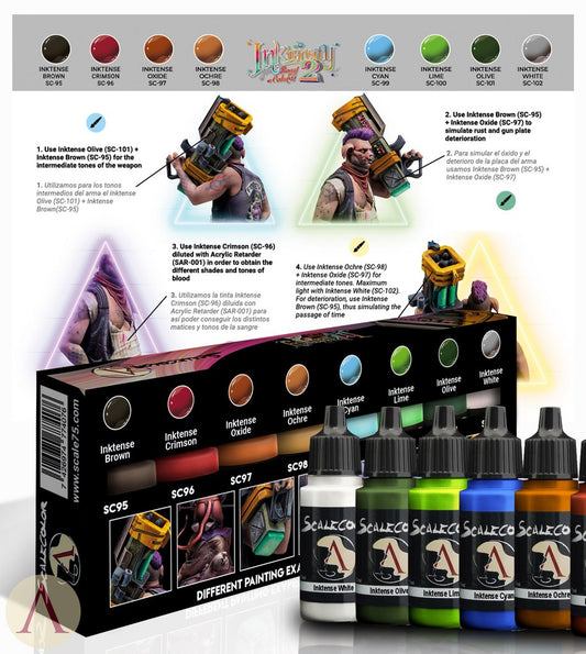 Scale75 Scalecolor Inktensity Ink #2 set
