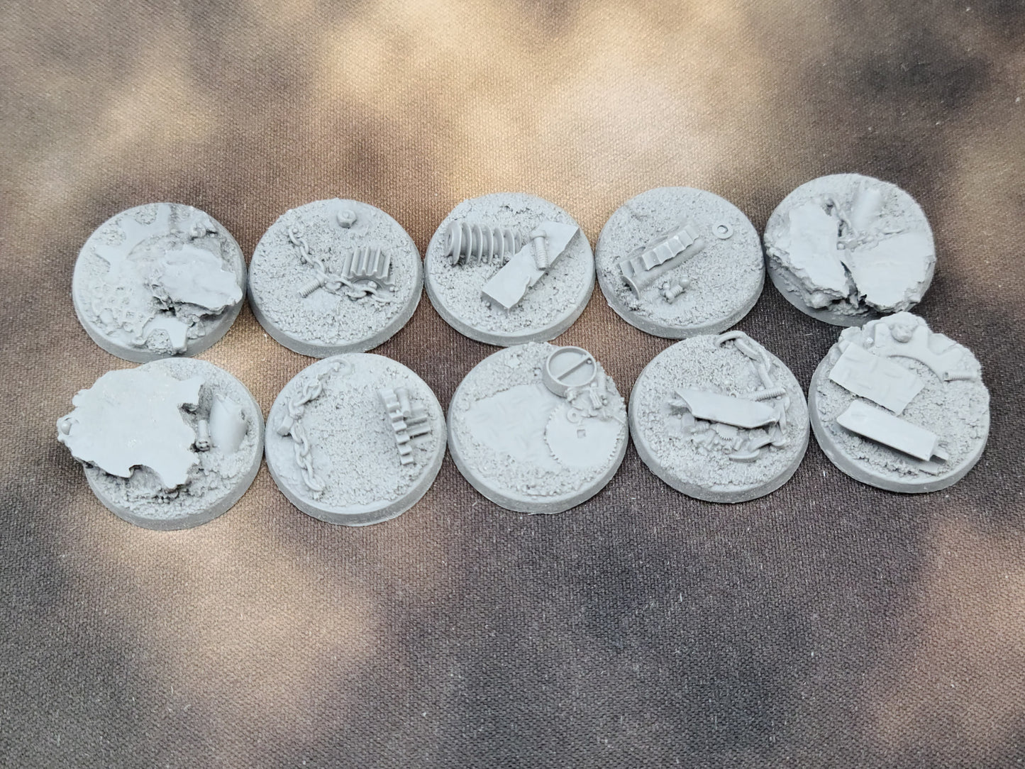 Industrial Ruins - Round Bases