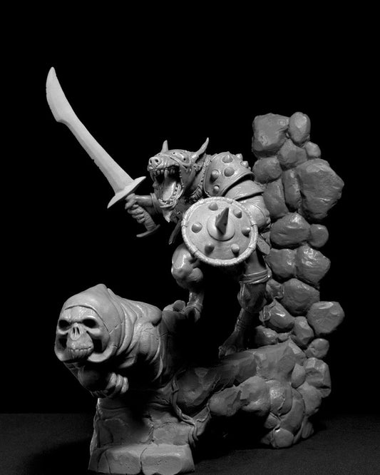 Journeyman Miniatures - Agyar the Unyeilding