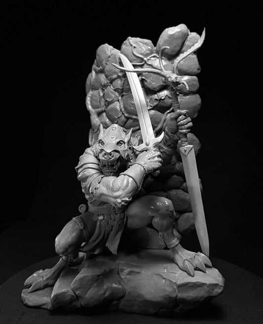 Journeyman Miniatures - Saphyr the Lonewolf