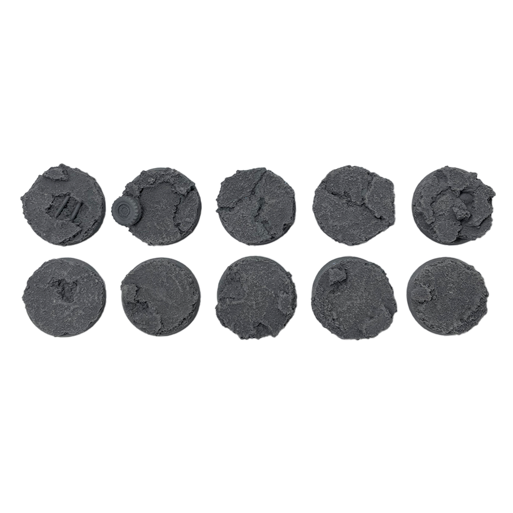 Fractured Pavement Round Bases