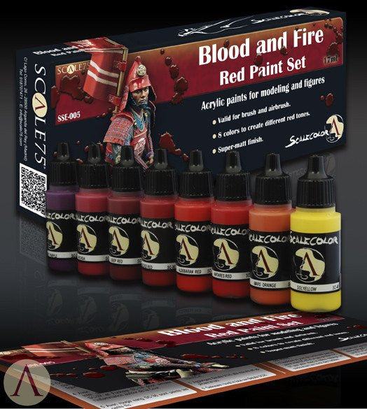 Scale75 Scalecolor Blood and Fire paint set