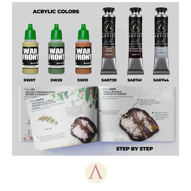 Scale75 Environments - Winter Basing Kit