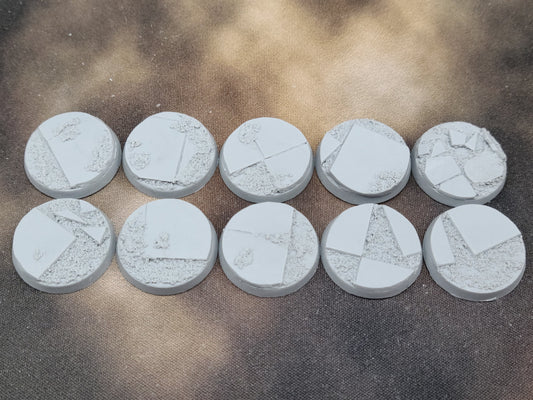 Shattered Terrace - Round Bases