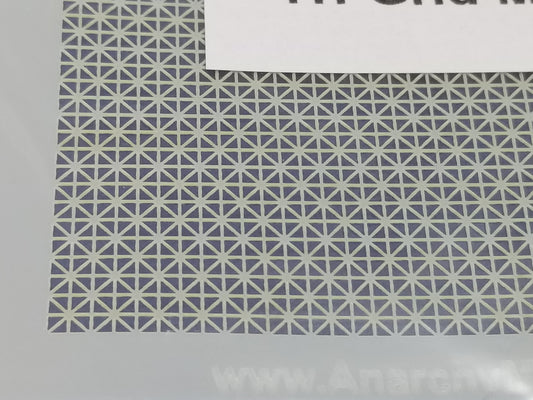 Airbrush Stencil Tri-Grid Micro