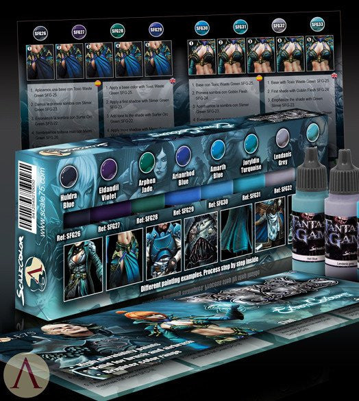 Scale75 Fantasy & Games Elven color paint set