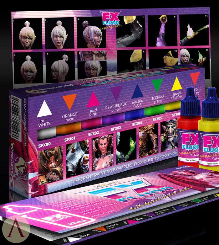 Scale75 FX FLUOR EXPERIENCE PAINT SET