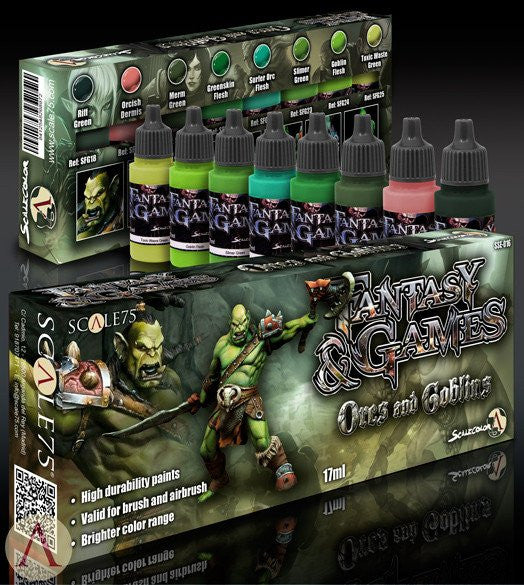 Scale75 Fantasy & Games Orcs and Goblins paint set