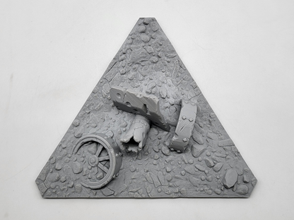 Dark Fantastic Mills –  Trench Zone Bunker Topper Destroyed Howizter (7)