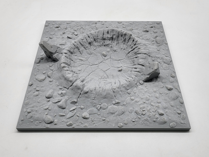 Dark Fantastic Mills – No Mans Land - Crater With Dragons Teeth Topper