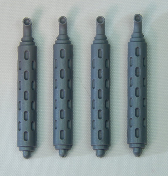 Exhaust Pipes, Medium Rear-facing (4)