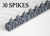 Spikes, Triangular/Large/Tall