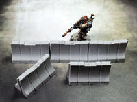 Terrain:  Plastic Jersey Barriers