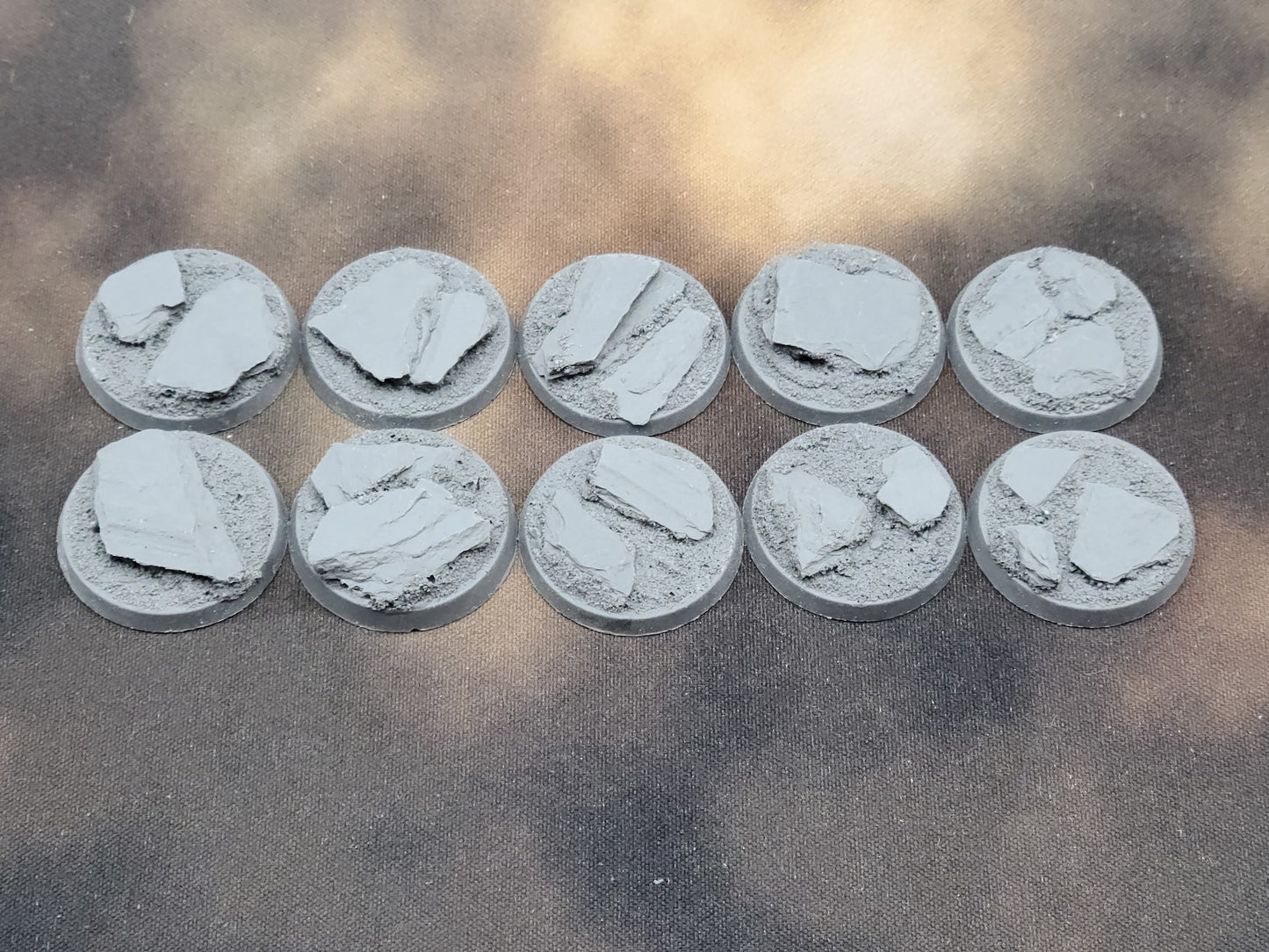 Slate - Round Bases
