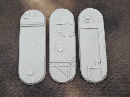 Cyberpunk Round Bases