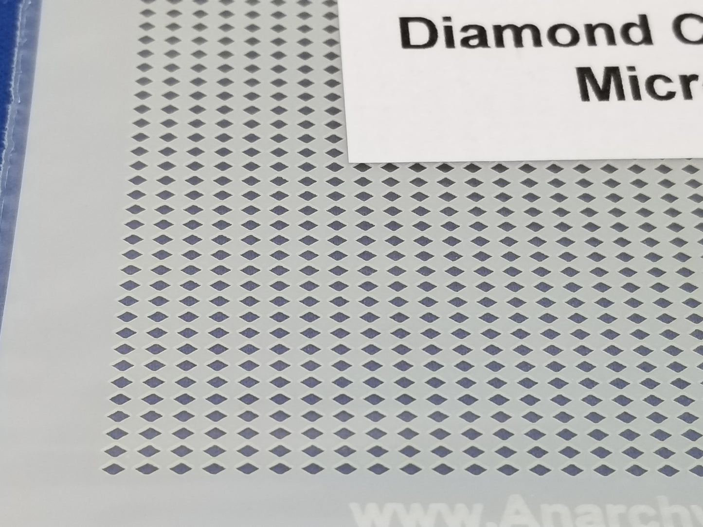 Airbrush Stencil Diamond Cheque Micro