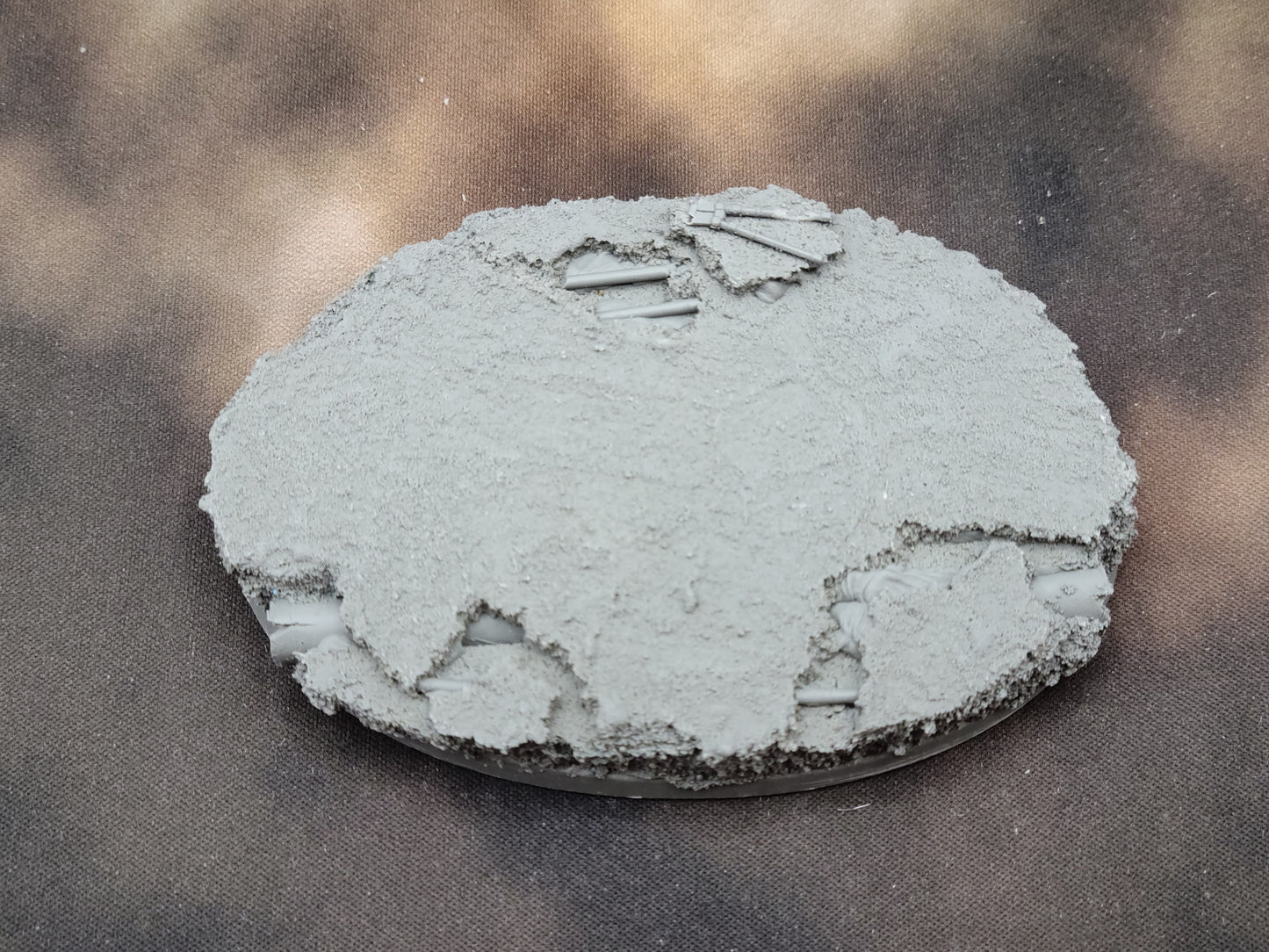 Fractured Pavement Round Bases