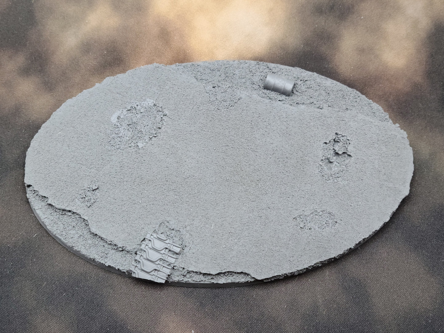 Fractured Pavement Round Bases