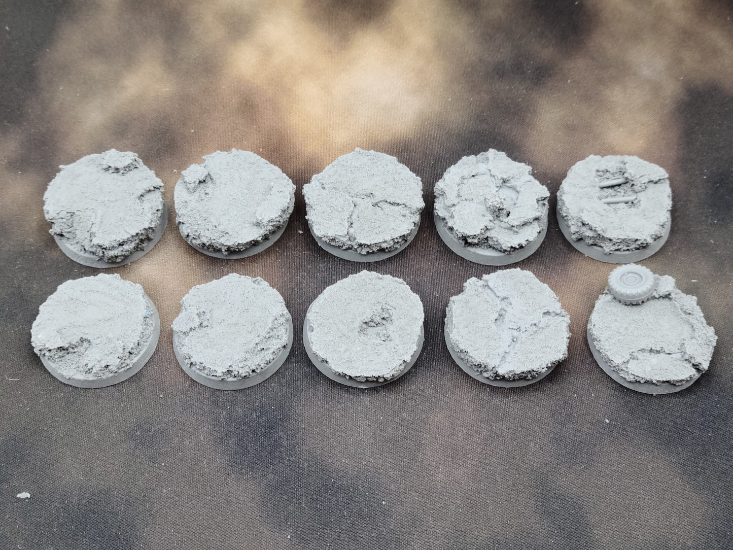 Fractured Pavement Round Bases