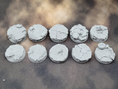 Fractured Pavement Round Bases