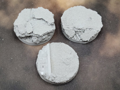 Fractured Pavement Round Bases