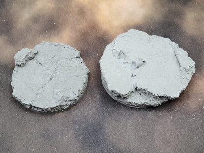 Fractured Pavement Round Bases