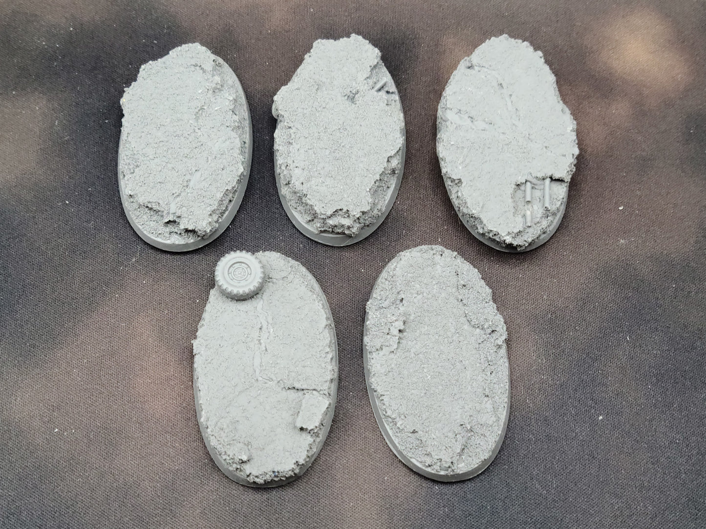 Fractured Pavement Round Bases