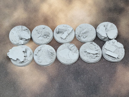 Industrial Ruins - Round Bases