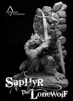 Journeyman Miniatures - Saphyr the Lonewolf
