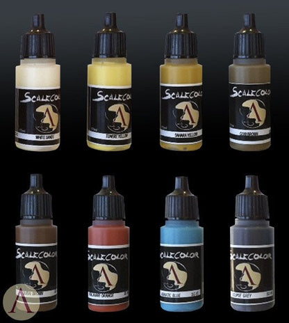 Scale75 Scalecolor NMM paint set Gold and Copper