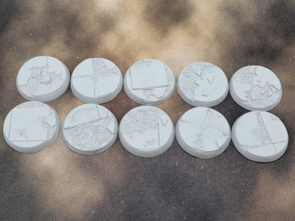 Shattered Terrace - Round Bases