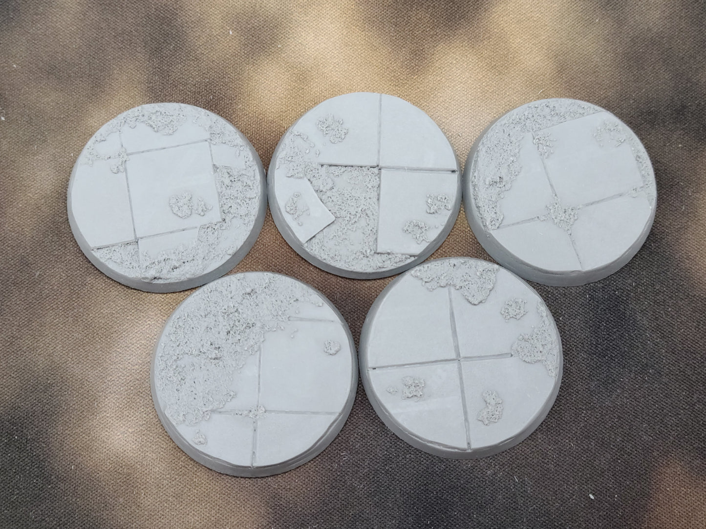Shattered Terrace - Round Bases
