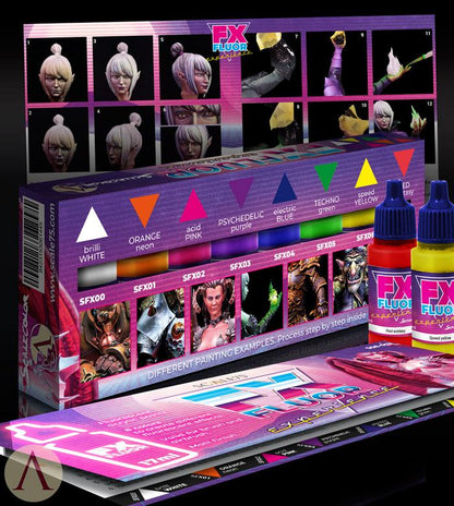 Scale75 FX FLUOR EXPERIENCE PAINT SET